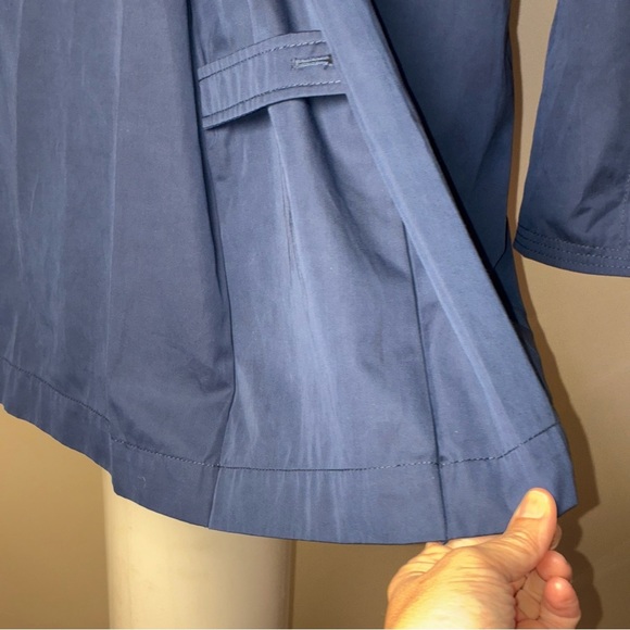 Navy Blue Coat with Red Accents - Picture 6 of 14